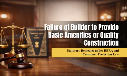 Failure of Builder to Provide Basic Amenities