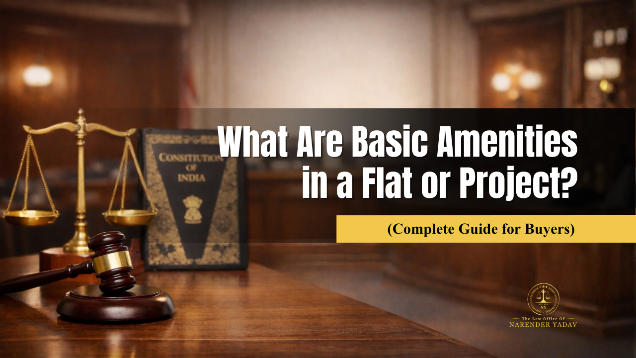 Basic Amenities in a Flat or Project